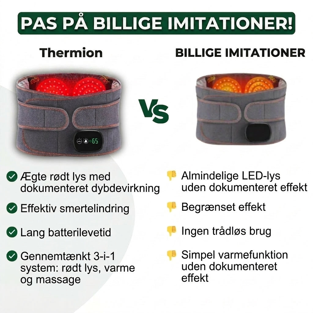 Thermion™ – terapeutisk varme til lindring af rygsmerter