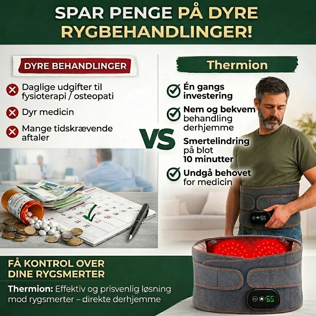Thermion™ – terapeutisk varme til lindring af rygsmerter