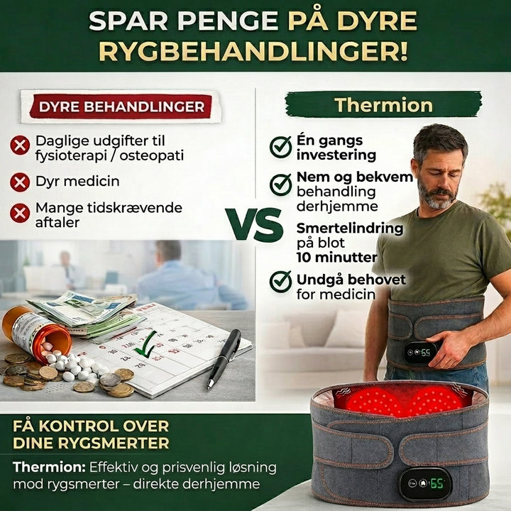 Thermion™ – terapeutisk varme til lindring af rygsmerter